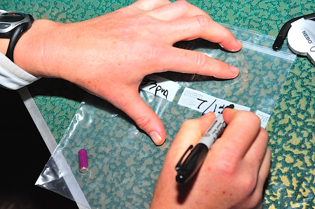 A little present for the medical research team.